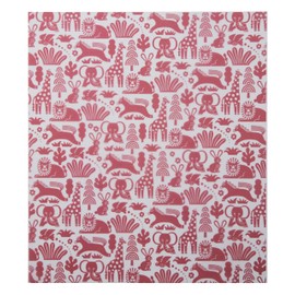 Kai Corporation DL7231 Wax Paper, 30 Sheets, Nordic Animal, Pattern, Confectionery, Baking, Present, Packaging, Made in Japan