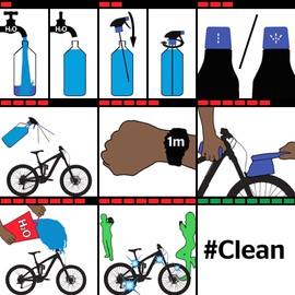 Green Oil Green Clean Bike Cleaner 300 ml Half Bottle Concentrate | Dilutes to 1 Liter Cleaner | Biodegradable, Natural, Eco Friendly, Free of Palm Oil and Petroleum, Carbon Fiber Safe, Aerosol Free