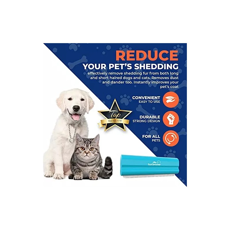 EquiGroomer Deshedding Brush for Dogs and Cats | Undercoat 5",