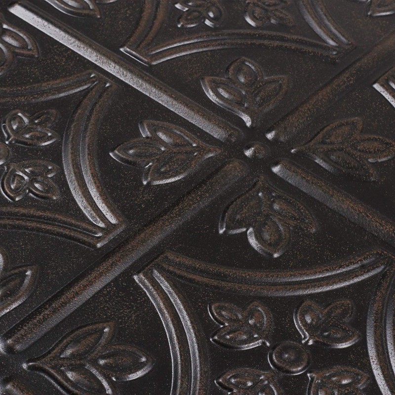 Holydecot Tin Wall Tiles 24x24 Nail-Up, Stair Risers, Metal Ceiling