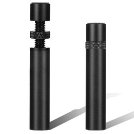 Yuanchu Graphics Card Holder, GPU Holder, Aluminium Alloy Holder with Magnet 74 mm - 120 mm, Height-Adjustable Graphics Card Holder, Aluminium Graphics Card Holder