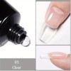 Poly Nail Builder Gel 3 Colors Clear Pink Nude Nail