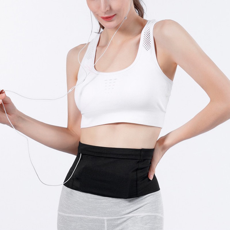 Stretch Travel Money Belt Large Capacity Running Belt Breathable Phone