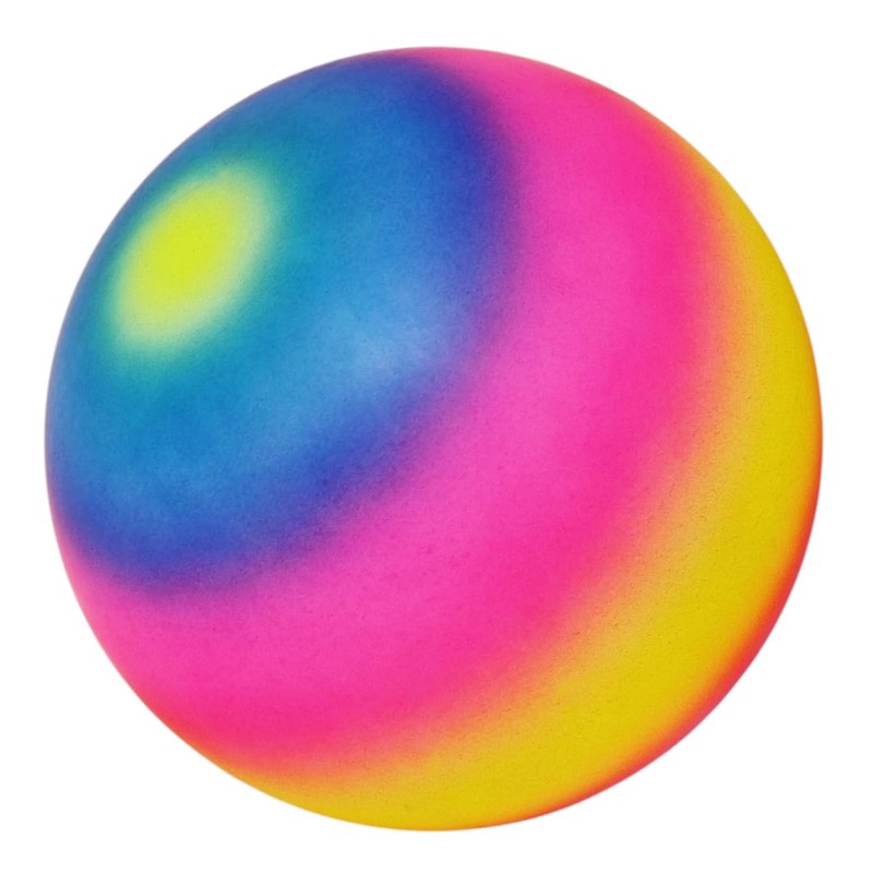 CUCUBA Volleyball Beach Volleyball aus weichem Gummi, leicht, Modell Rainbow