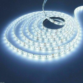 Generic 16.4FT 5M Cool White Flexible LED Rope Strip Light SMD 2835 600 LED DC12V 8mm US