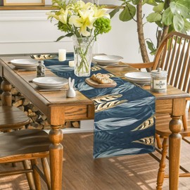 BSITSSS Black Table Runner, Abstract Table Runners for Dining Table, New Runner Table, Fashion Table Runners, Table Decoration for Party Holiday Living Room Decorations, 180x33cm