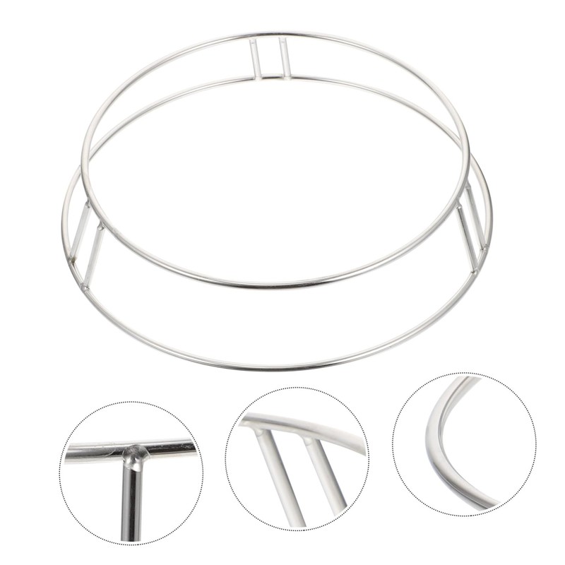 MAGICLULU 1Pc Bold Solid Pot Rack Stainless Steel Holder for