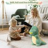 Adorlynetty Dinosaur Stuffed Animal,12“ Cute Stuffed Dinosaur Plush Soft Dino