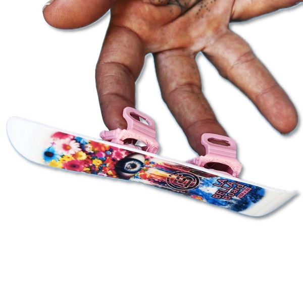 CRAFTED INGENUITY Finger Sliders Pro Premier Mini Snowboard Realistic Fun