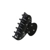 VingTAINE H7782-BK- Hair Claw Dull Color, Bijou, Nuance, Stone, Domed,