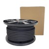 1/2 inch Black Polyester Bungee/Shock Cord - 100 Foot Spool