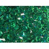 Sequins 8mm 1000/Pkg Crazy Dots Finish Emerald Green