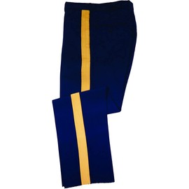 US Army Men's ASU Dress Blues Service Banded Uniform Trousers/Pants/Slacks NCO/Officers (30R)