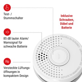 1-12 smoke alarm set fire alarm of the year