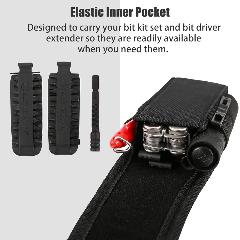 AGDGV Tool Sheath Replacement for Leatherman, Gerber Magnetic Closure Pouch