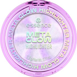 essence Meta Glow Highlighter, Purple, Defining, Brightening, Instant Result, Shimmering, Vegan, Oil-Free, Perfume Free, Alcohol-Free, Pack of 1 (3.2 g)