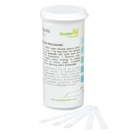 Residual Water Chlorine Test Strips 0-5ppm