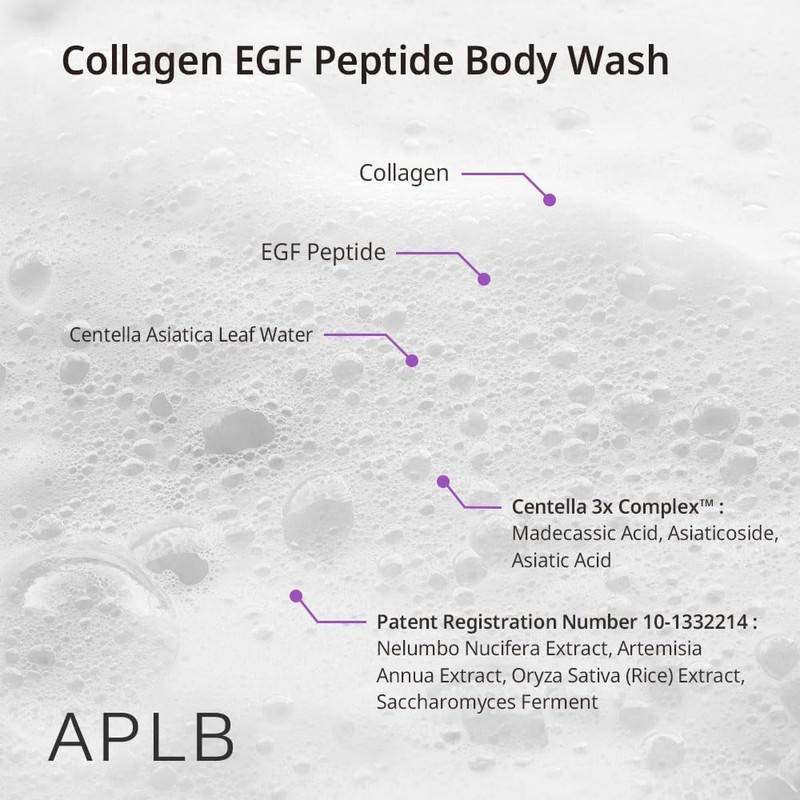 APLB COLLAGEN EGF PEPTIDE BODY WASH