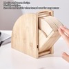 Dustproof Filter Holder Fan Shaped Coffee Filter Storage Holder Solid