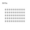 sourcing map Precision Balls 3/16" Solid Chrome Steel G25 for
