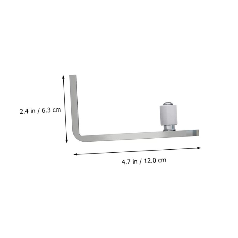 SHINEOFI 1Pc Floor Guide Swing Stop for Barn Doors Durable