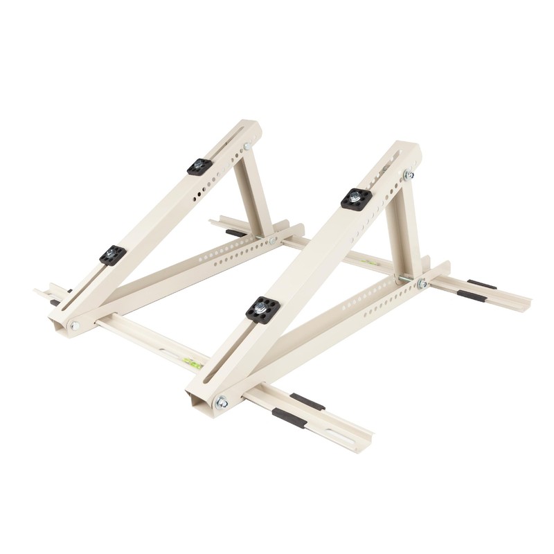 WeCooper Rooftop Mini Split Mount Bracket 9000to24000BTU,Heavy Duty Adjustable Roof