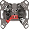 Axing BSD 961-11 Multimedia Aerial Socket (Terminal, 12 dB, TV/R/DATA/DATA)