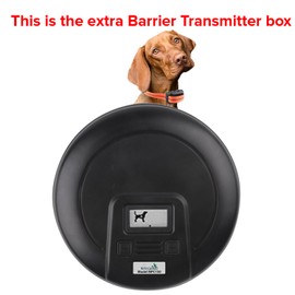 My Pet Command, Indoor Pet Barrier with Adjustable Range, Static and Tone Correction, Hidden Fence for Dogs Containment Collar, Wireless Pet Gate Keeps Areas Off Limits, Rechargeable Collars