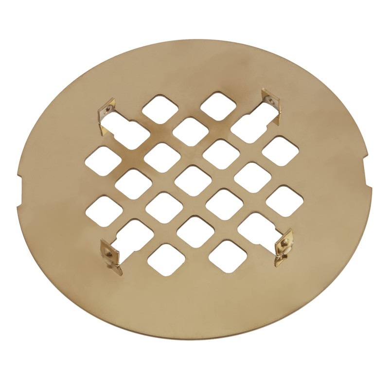 Artiwell 4-1/4” OD Snap-in Shower Drain Cover, Round Shower Drain