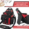 MELOTOUGH Professional Electrician Tool Pouch Bag with Shoulder Strap Tool