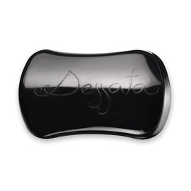 DESSATA Detangling Hair Brushes in Maxi Design Anti-Tangle Detangling Brush Various Colour Combinations (Black/Black)