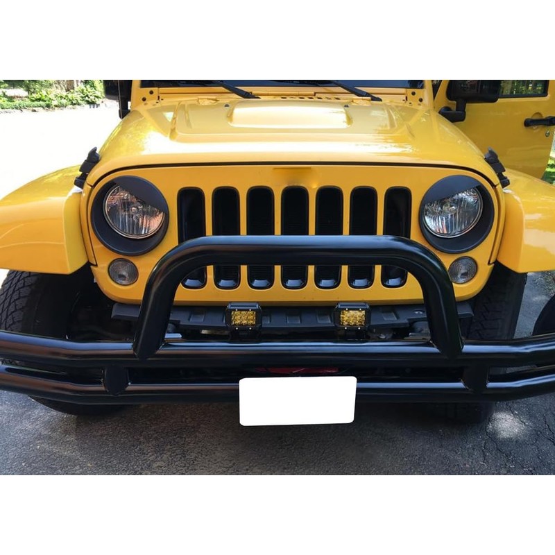 iJDMTOY No Drill Required 3-Inch Bumper Guard Tube Mount License