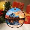 Sydney Opera House Christmas Ornament, Custom Australia Sydney Opera House