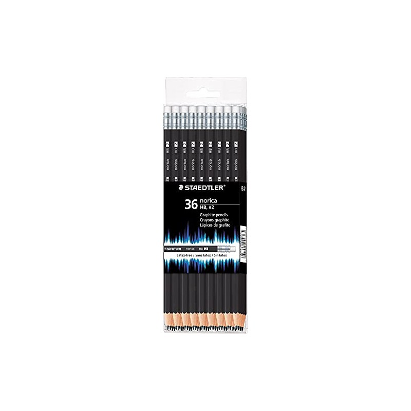 Staedtler Norica #2 HB Woodcased Pencils Black 36/Pack (1, A)