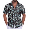 Sailwind Men's Hawaiian Floral Shirts Short Sleeve Button Down Holiday