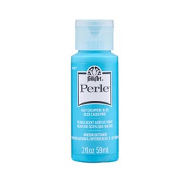 FolkArt Perle Acrylic Craft Paint, Cashmere Blue, 2 fl oz