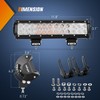 Nilight LED Light Bar 12 Inch 72W Spot Flood Combo