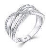 STARCHENIE Infinity Promise Ring for Her 925 Sterling Silver Rings