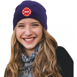 Peerless Chicago Fire Department Knit Cap with Cuff As Seen On TV