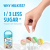 Milkita The Real Milk Candy Lollipop Jar – Low-Sugar, Assorted
