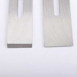 Steel Hand Planer Blade Manual Plane Cutter Replacement Blade Versatile Woodworking Tool for Cutting, Polishing, Deburring(38mm)