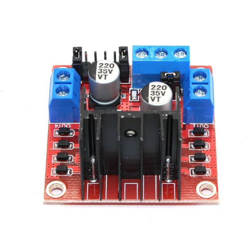 DIGISHUO 4Pcs L298N Motor Driver Controller Board Module | Stepper