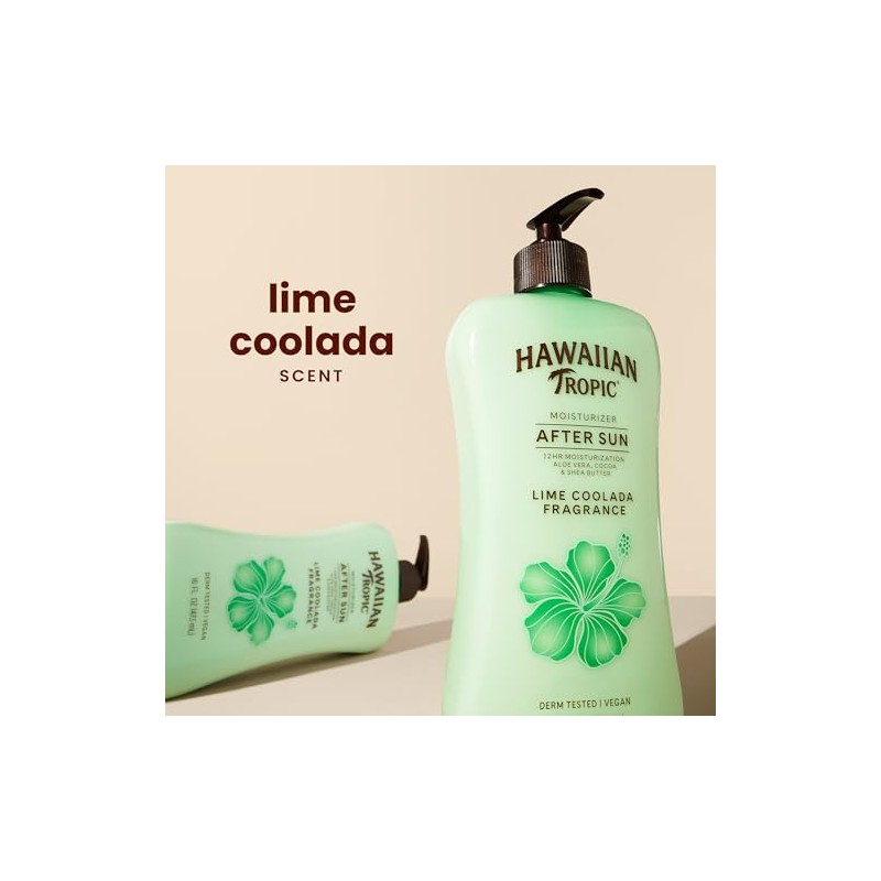 Hawaiian Tropic Lime Coolada Body Lotion and Daily Moisturizer After