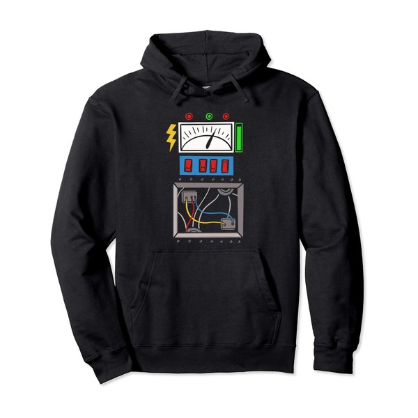 Robot Costume Gift For A Robotics Nerd Pullover Hoodie