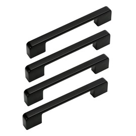 COHEALI 4Pcs Matte Cabinet Handles Durable Pulls with Screws for Kitchen Cupboards Bathroom Dressers Antique Doors and Gates