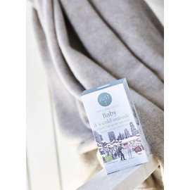 JUST T Baby It´s Cold Outside Doppelkammerbeutel (20 pcs) | Bio Schwarzer Hochland Tee Nelke Orange Zimt | Biologisch Abbaubarer Teebeutel – Biologisch Hochland Blatt Tee für alle Teeliebhaber