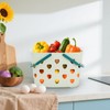 Peohud 4 Pack Portable Shower Caddy Basket, Plastic Storage Basket