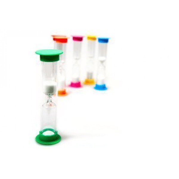 Amazing child Montessori Set of 6 Sandtimers: 30 secs -