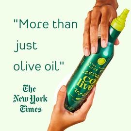 CoLive Extra Virgin Olive Oil 16.9 oz | Cold Pressed | Rich and Fresh Taste | Family Farms in Cyprus | Aluminum Bottle | Pop & Pour Spout