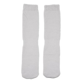 Fukusuke 4245-87M Women's Socks, Solid Color, 23.6 inches (60 cm), Room Socks, 1-Piece Set, Total Pile, Fukusuke, gray (light gray)